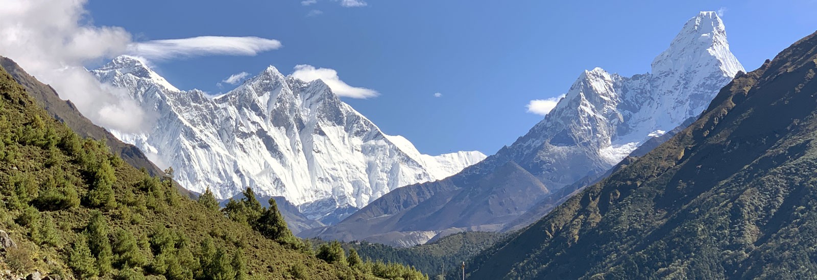 Mt. Everest Range From Kyangjuma