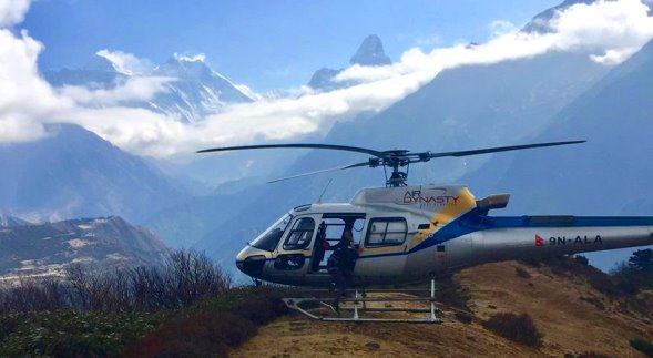 Helicopter Crashed in Nepal