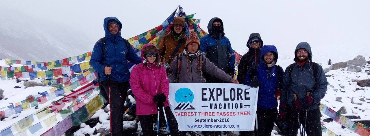 Everest Base Camp Three Pass Trek